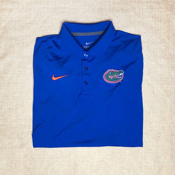 florida gators nike dri fit polo